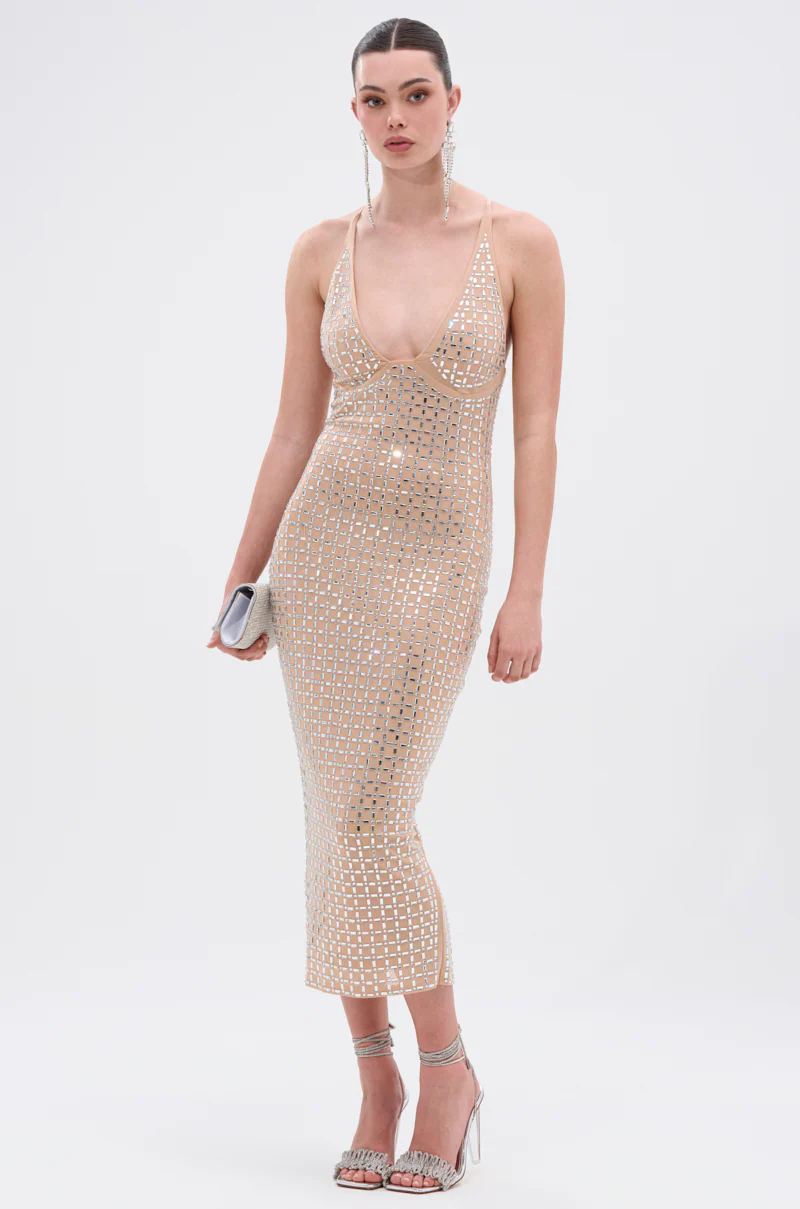 QUEEN OF EVERYTHING MIDI DRESS - Image 2