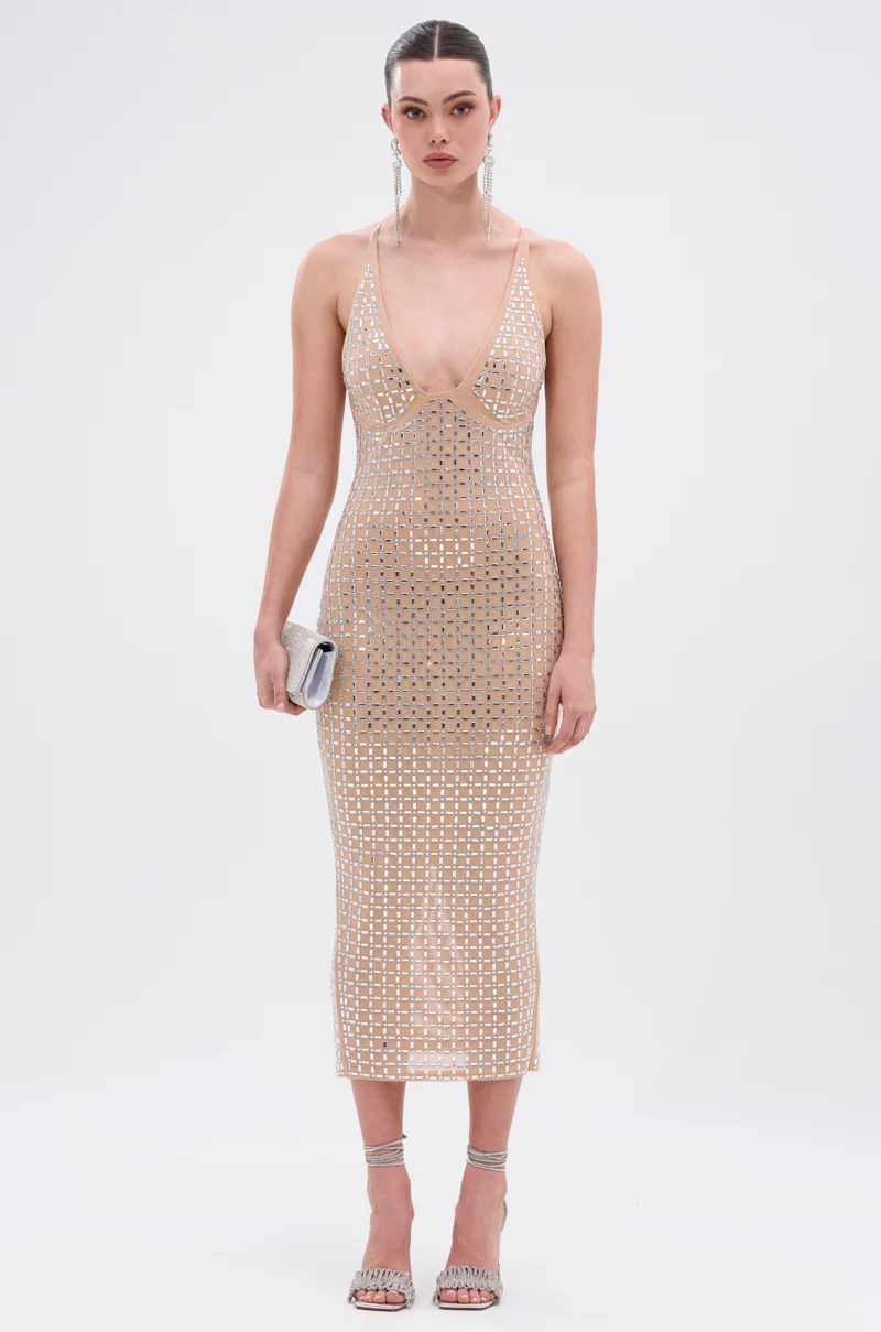 QUEEN OF EVERYTHING MIDI DRESS - Image 3