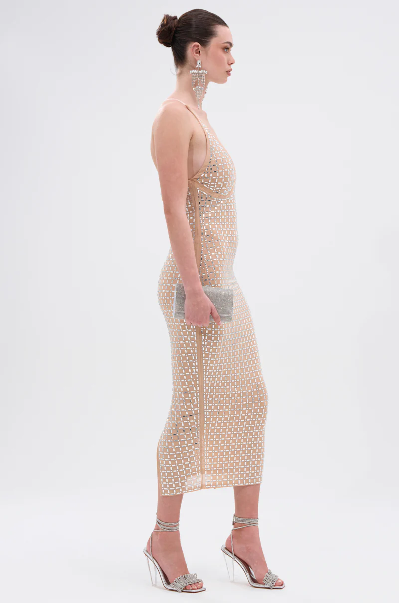 QUEEN OF EVERYTHING MIDI DRESS - Image 4