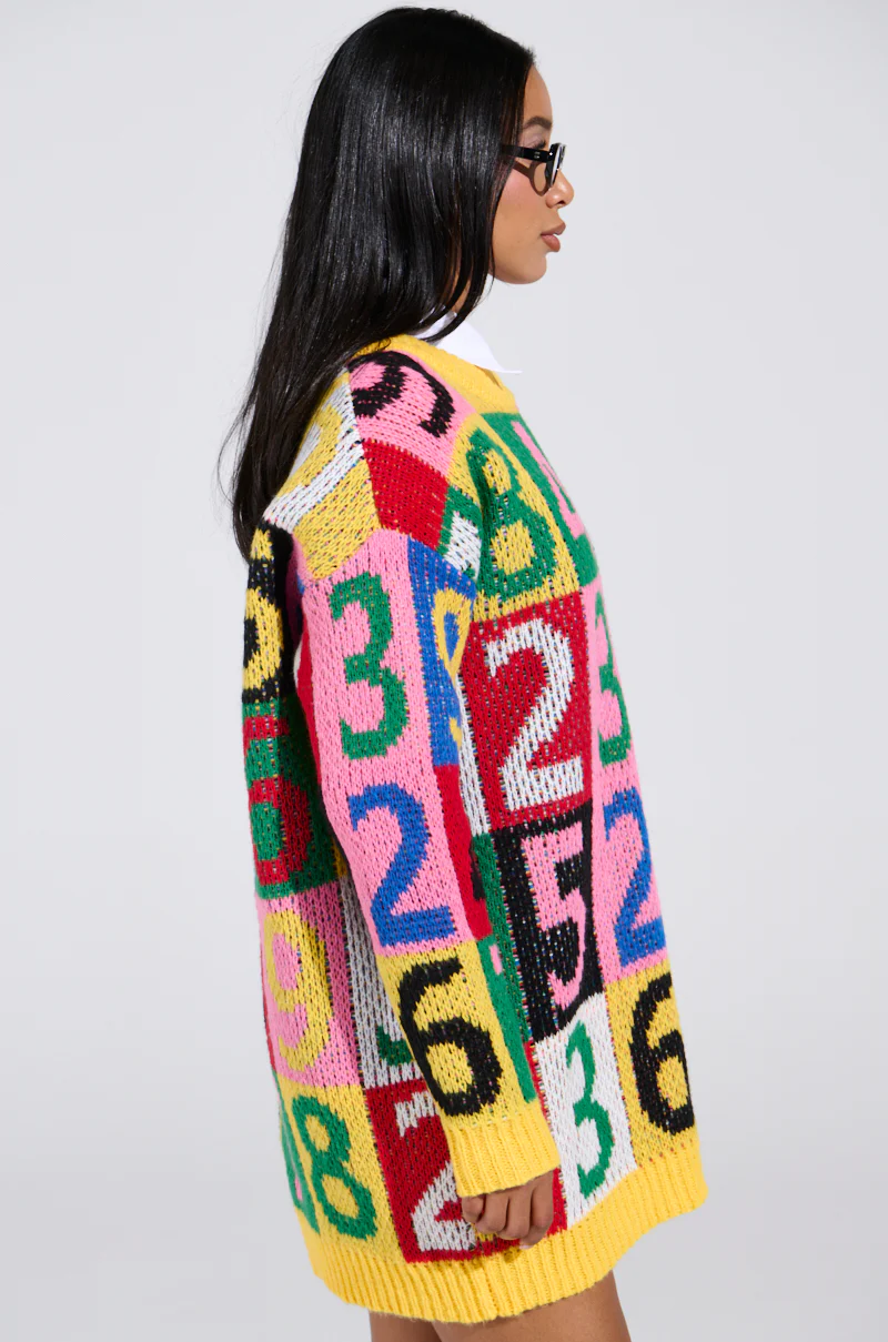 QUICK ONE TWO THREE SWEATER DRESS - Image 3