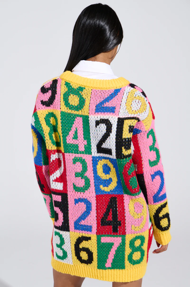 QUICK ONE TWO THREE SWEATER DRESS - Image 4