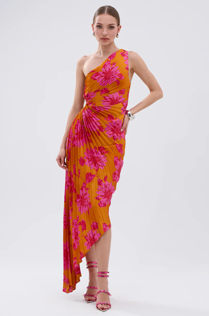 RADIANT ENERGY PRINTED MIDI DRESS - Image 2