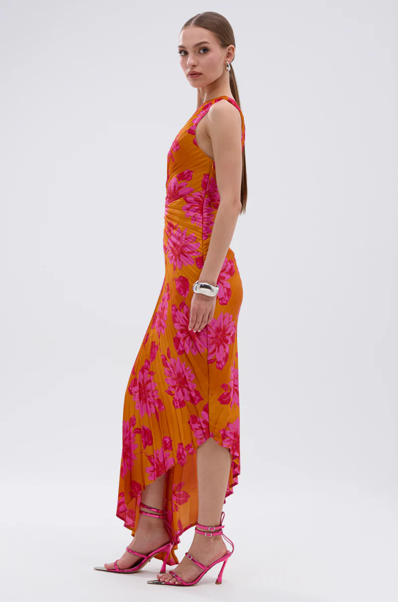 RADIANT ENERGY PRINTED MIDI DRESS - Image 5