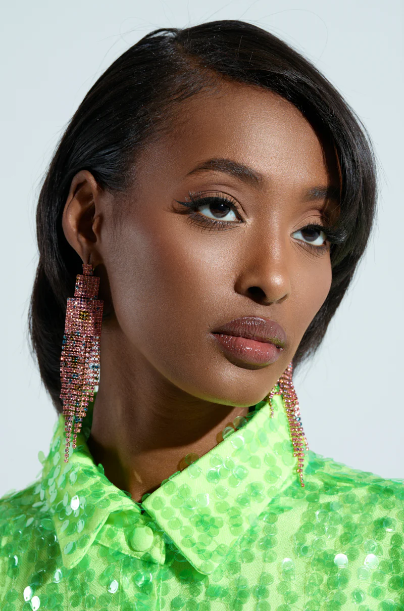 RAINBOW DREAMING DANGLE EARRING - Image 4