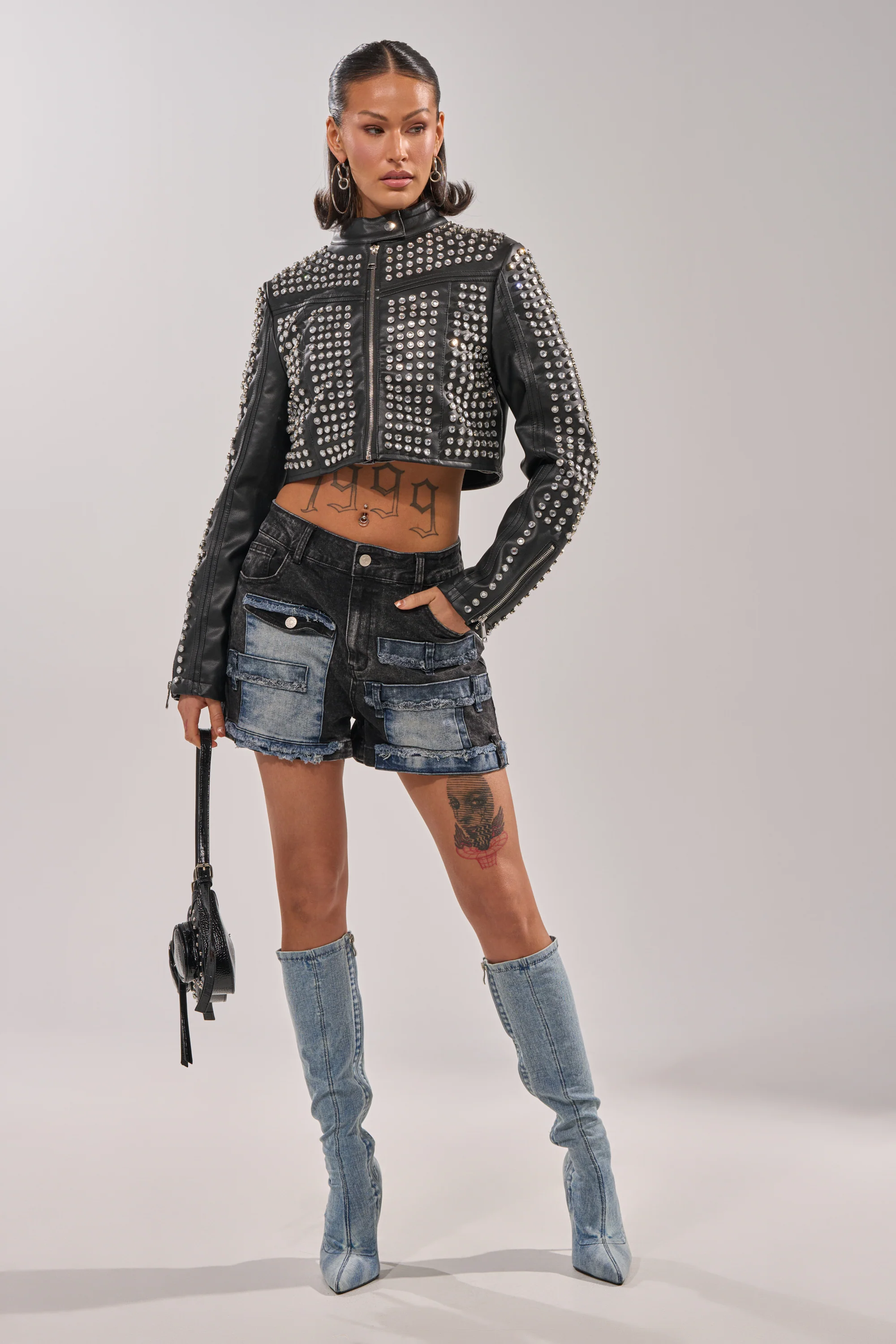 RAJ DENIM SHORT - Image 6
