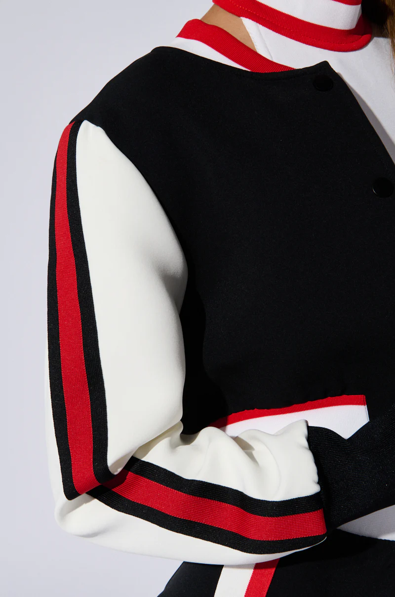 RAYE CROPPED BOMBER - Image 8