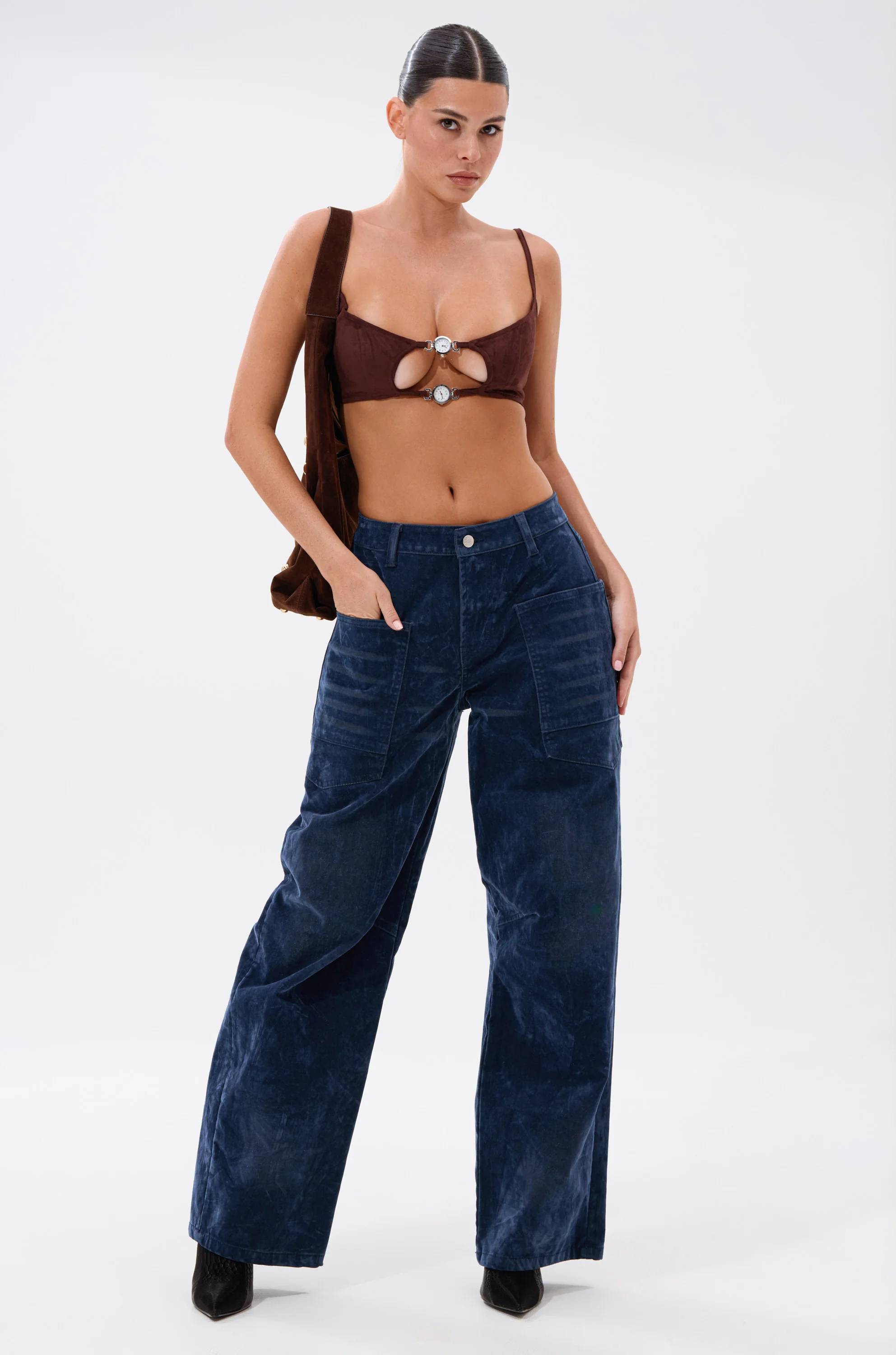 READ BETWEEN THE LINES CLOCK BRALETTE - Image 6