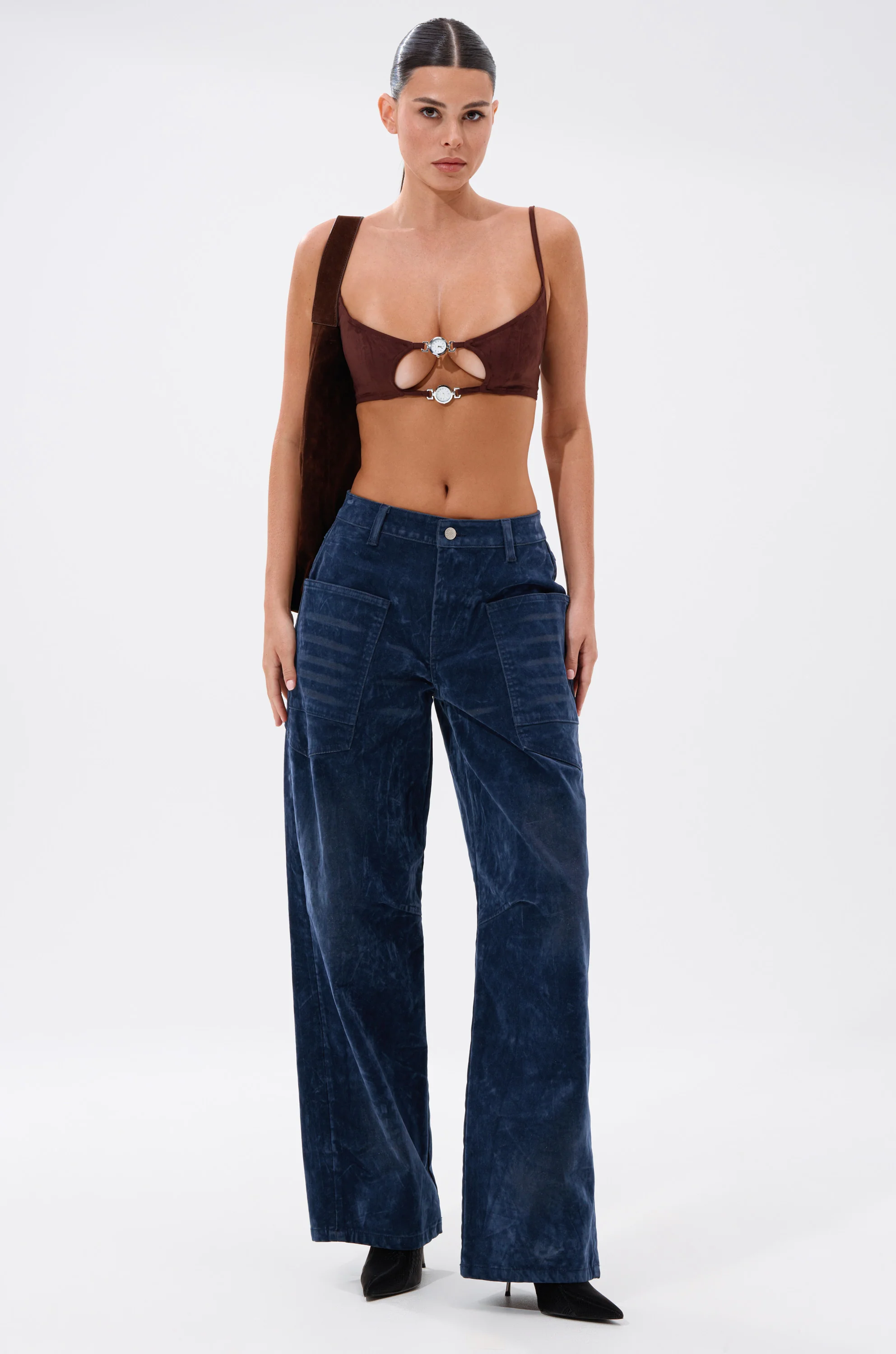 READ BETWEEN THE LINES CLOCK BRALETTE - Image 7