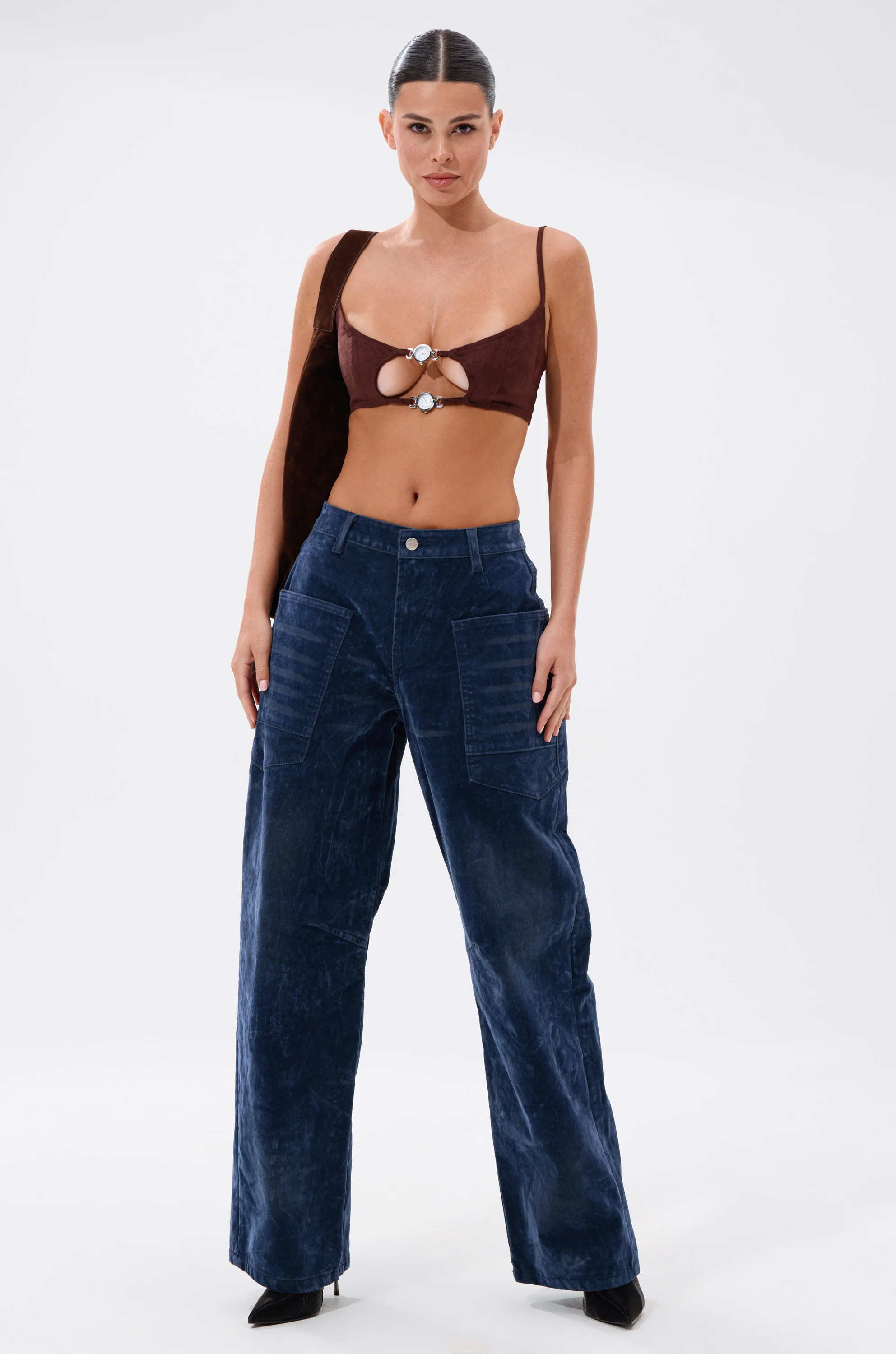 READ BETWEEN THE LINES CLOCK BRALETTE - Image 8