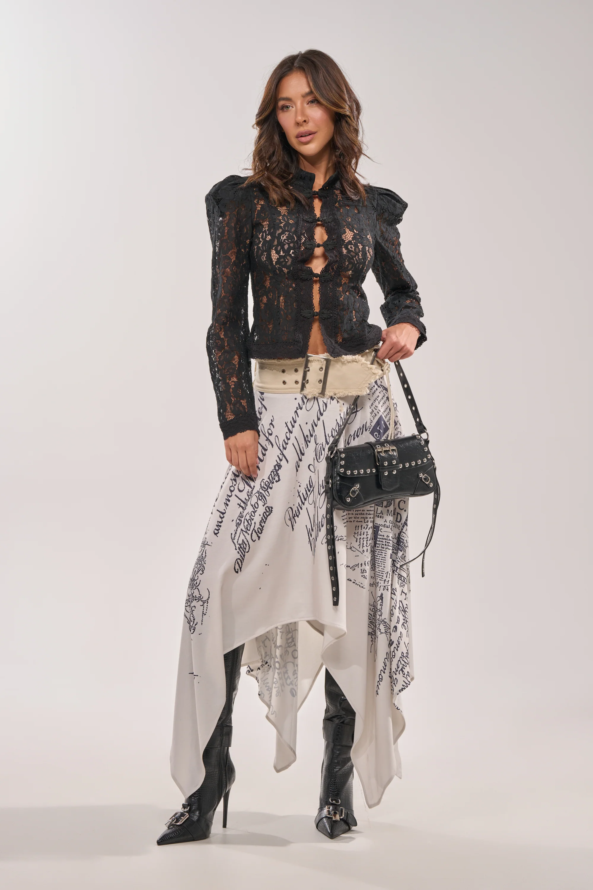 READ ME MIDI SKIRT - Image 10