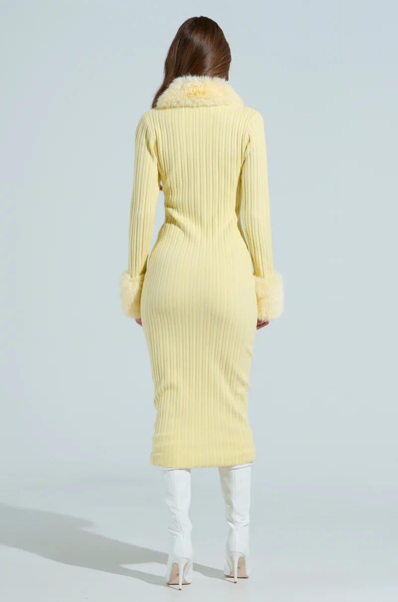 READY FOR SPRING KNIT MIDI DRESS - Image 7