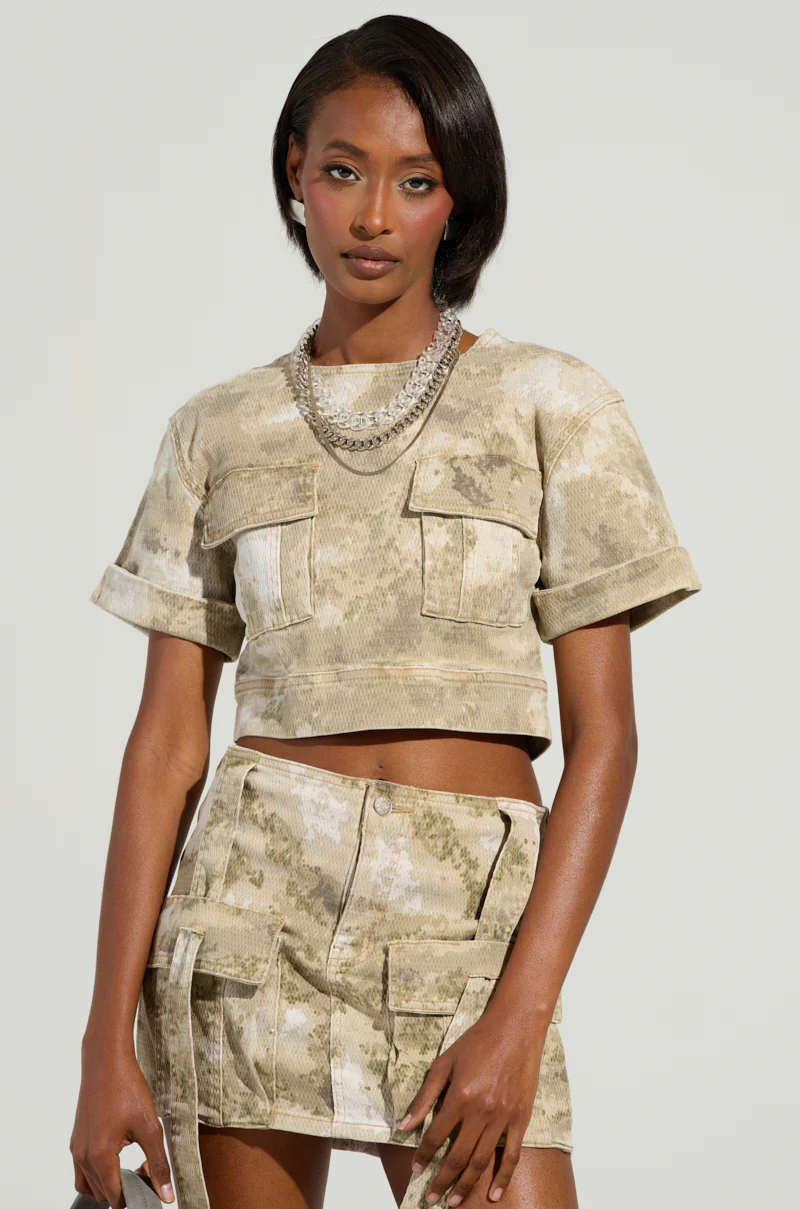 READY FOR WHATEVER CAMO SHORT SLEEVE SHIRT - Image 2