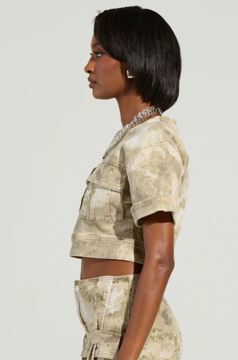 READY FOR WHATEVER CAMO SHORT SLEEVE SHIRT - Image 3