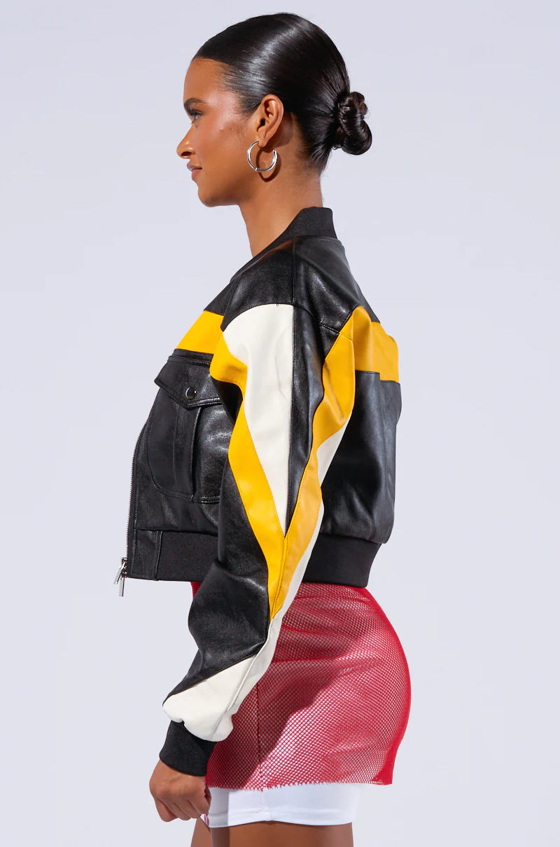 READY SET COLOR BLOCK MOTO - Image 3