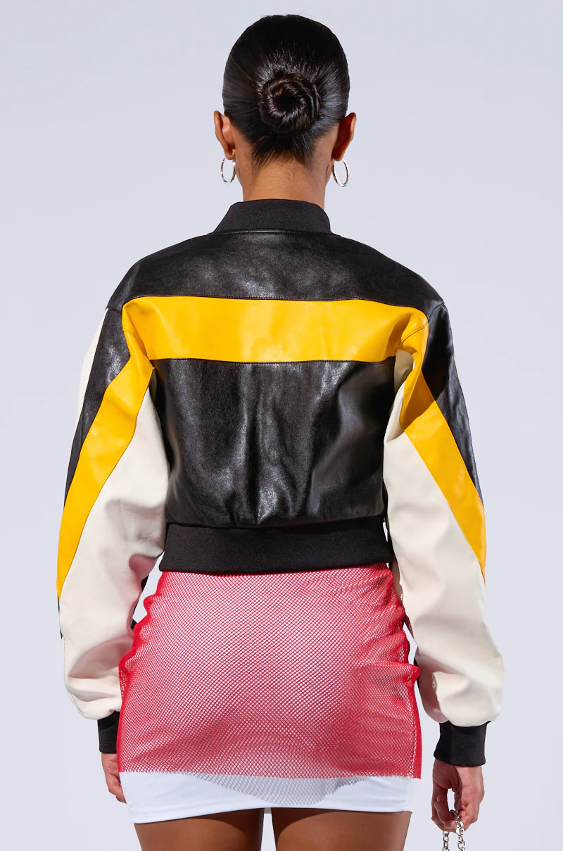 READY SET COLOR BLOCK MOTO - Image 4