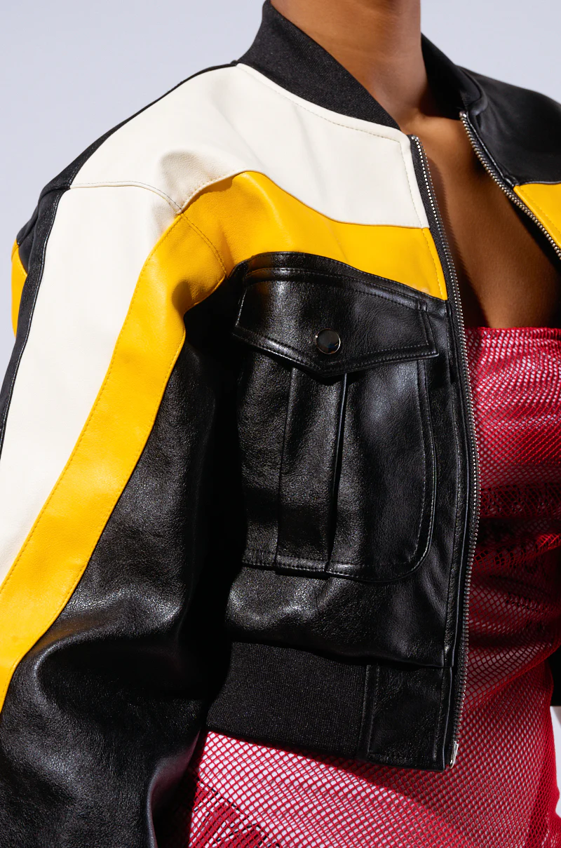 READY SET COLOR BLOCK MOTO - Image 6