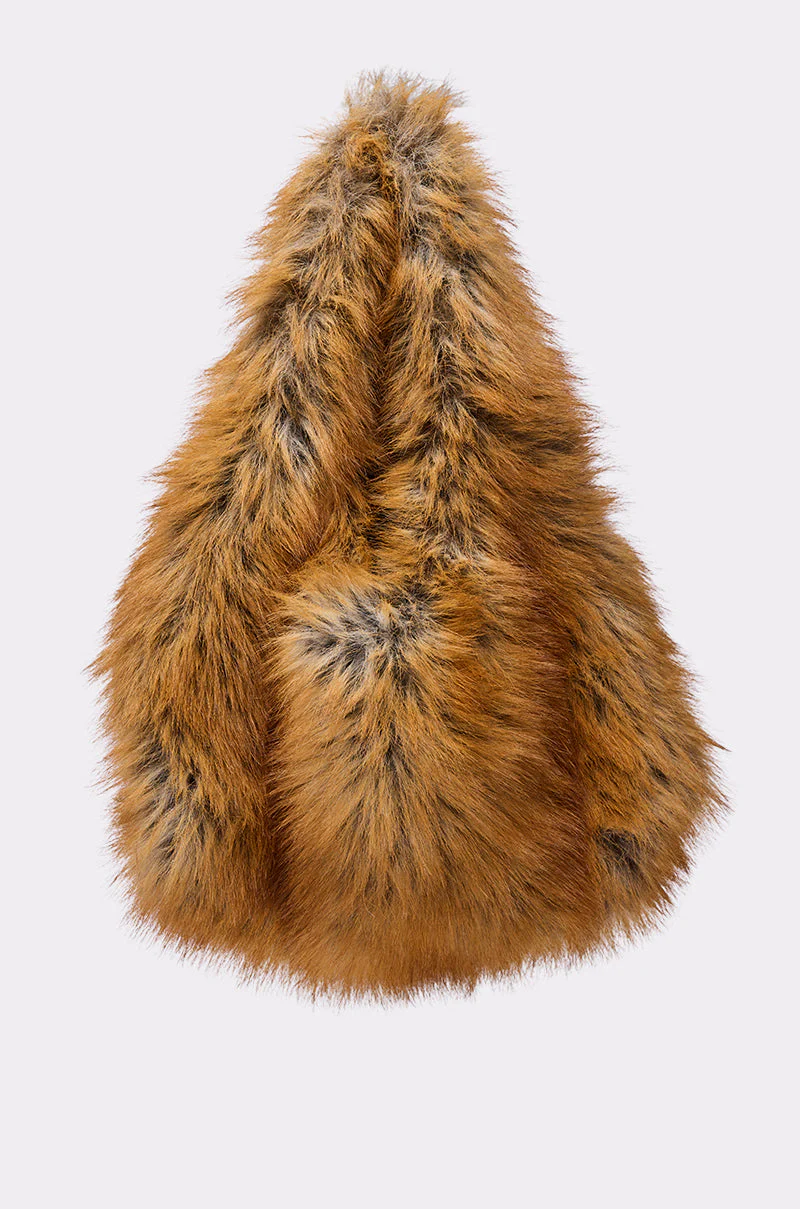 REALLY LIKE THAT FAUX FUR MINI TOTE - Image 2