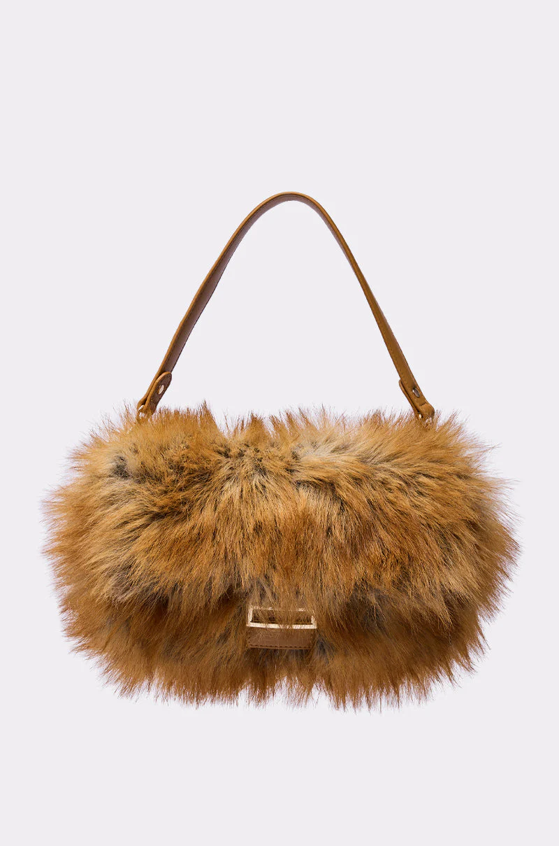 REALLY LIKE THAT FAUX FUR PURSE - Image 2
