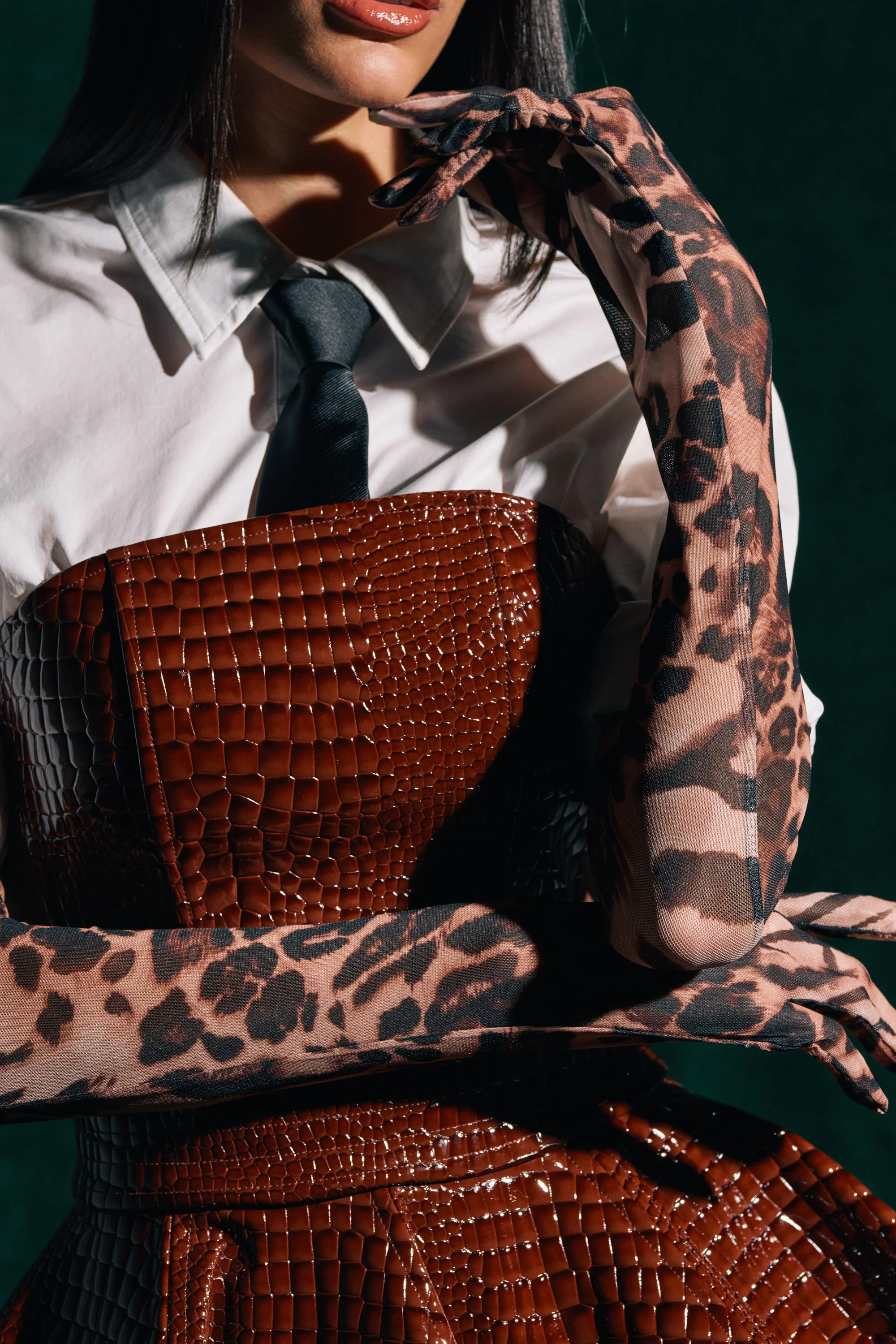 REALLY WITH IT CHEETAH GLOVES - Image 2