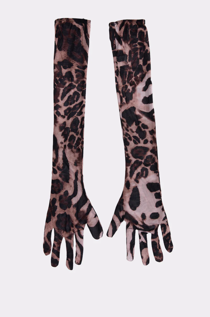 REALLY WITH IT CHEETAH GLOVES - Image 3