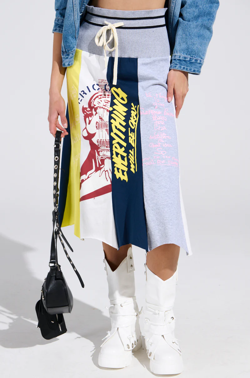 REBUILT MIDI SKIRT - Image 2