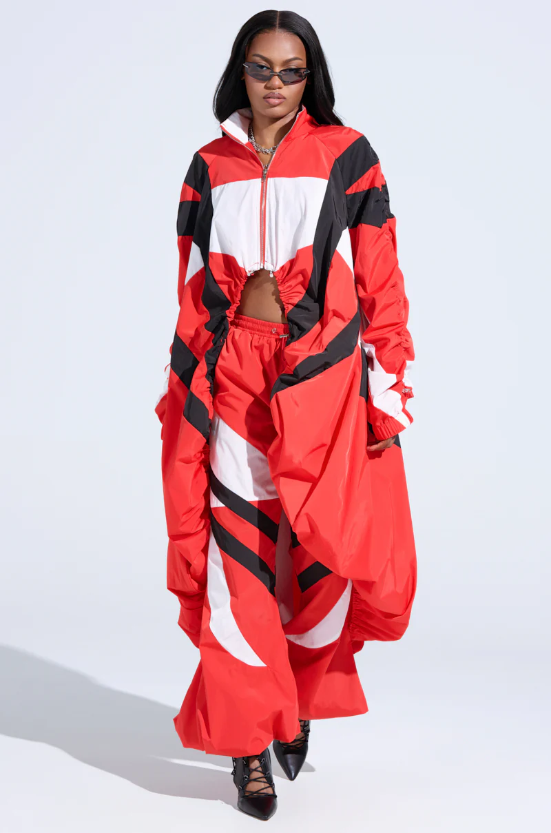 RED ALERT WINDBREAKER TRENCH - Image 4