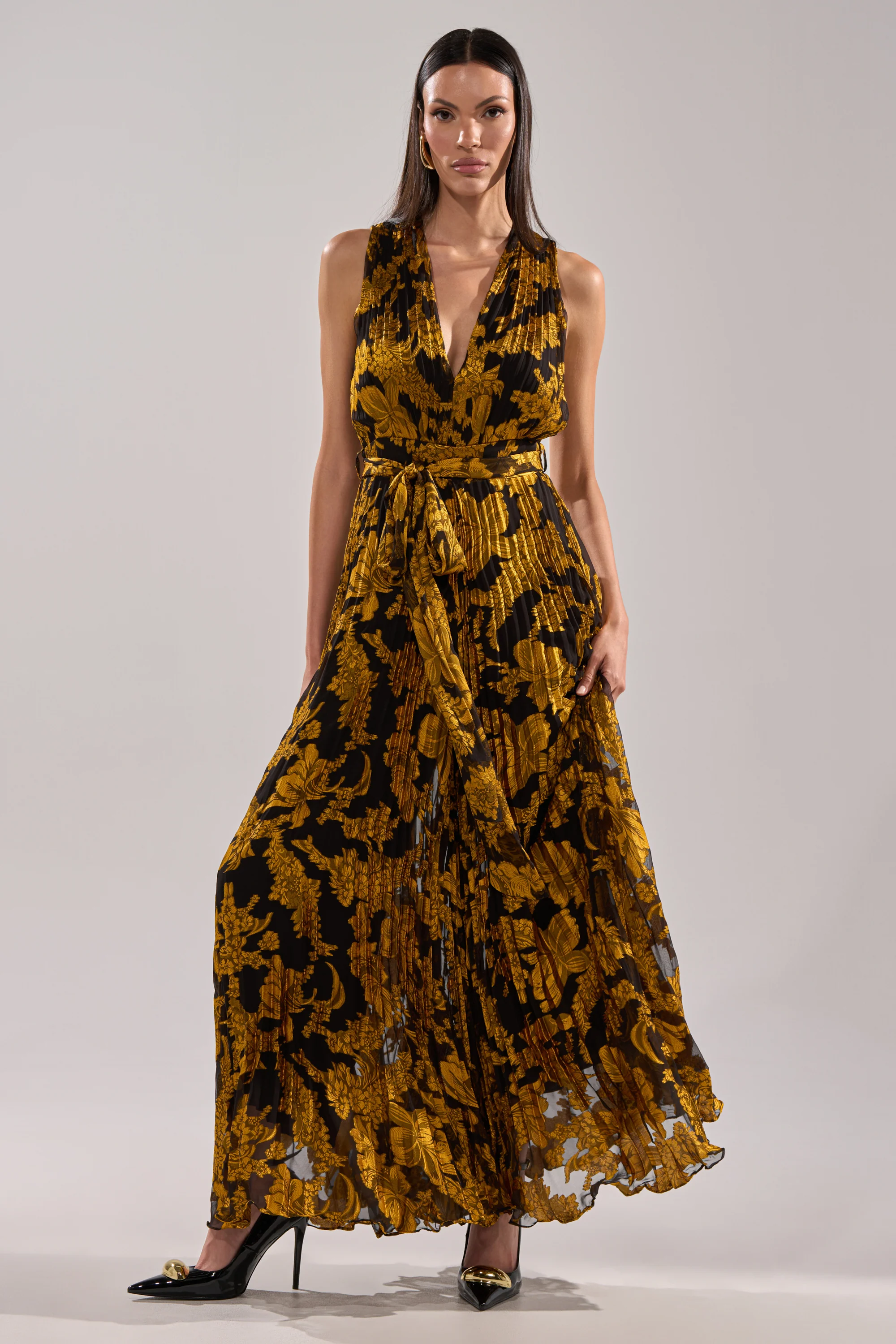 REGINA PRINTED WIDE LEG JUMPSUIT - Image 3
