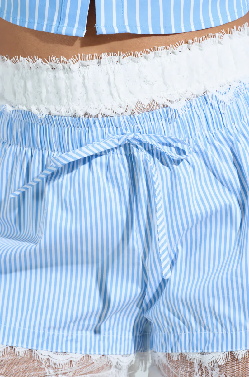 RELAX WITH ME PINSTRIPE SHORT - Image 6