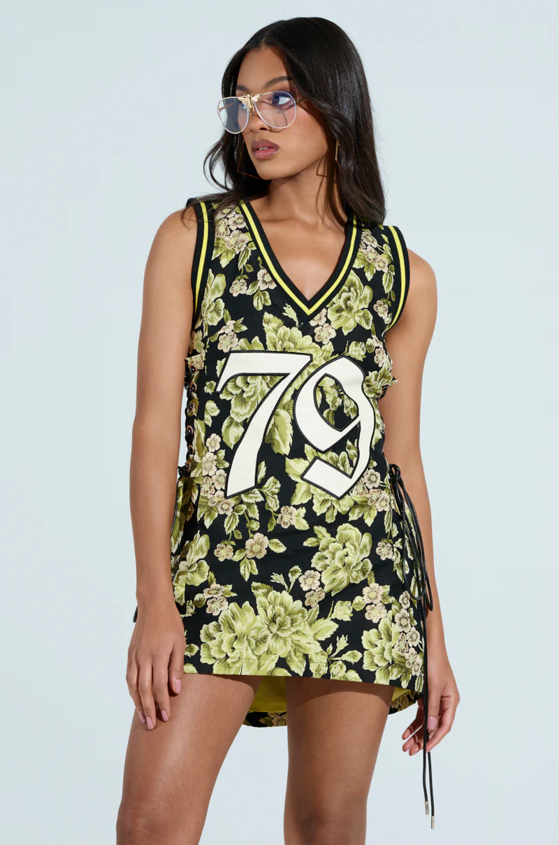 RENAISSANCE ON THE COURT BROCADE MINI DRESS - Image 2