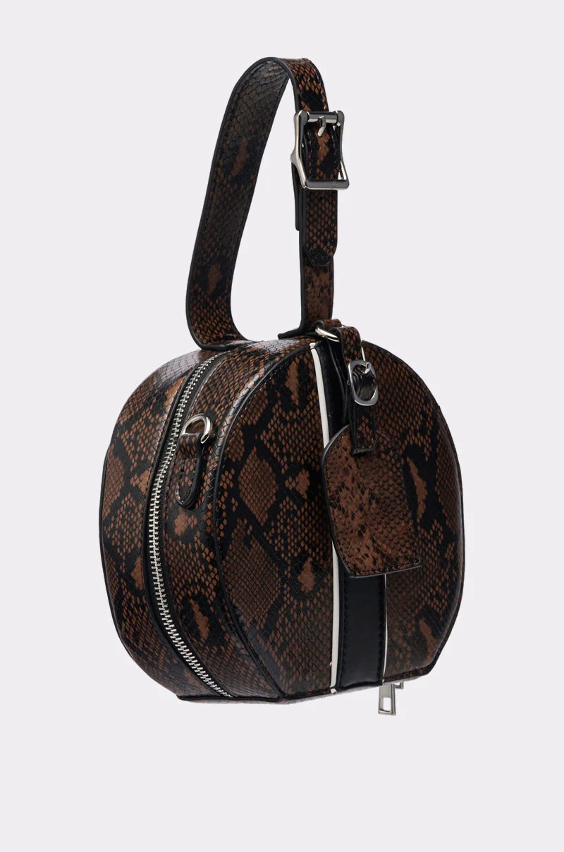 RENEGADE FAUX SNAKE PURSE - Image 3