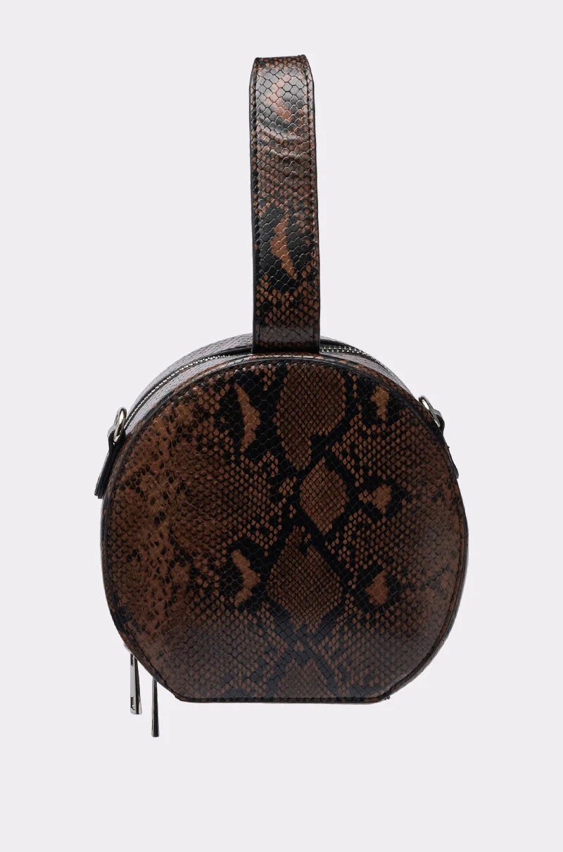 RENEGADE FAUX SNAKE PURSE - Image 4