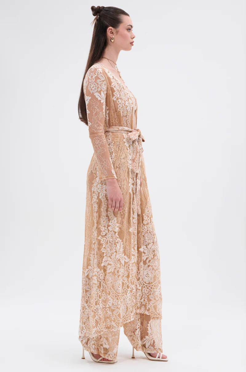 RESORT VIBES LONG LACE CARDIGAN - Image 4