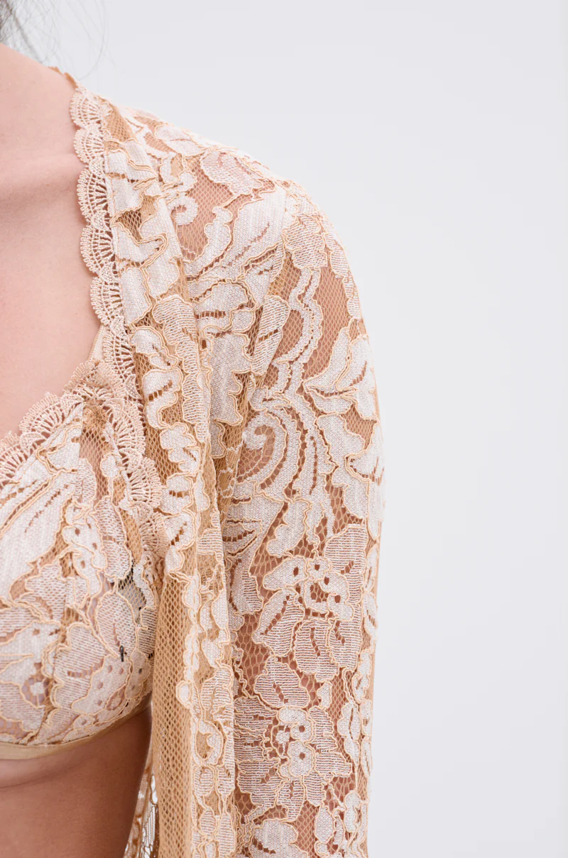 RESORT VIBES LONG LACE CARDIGAN - Image 7