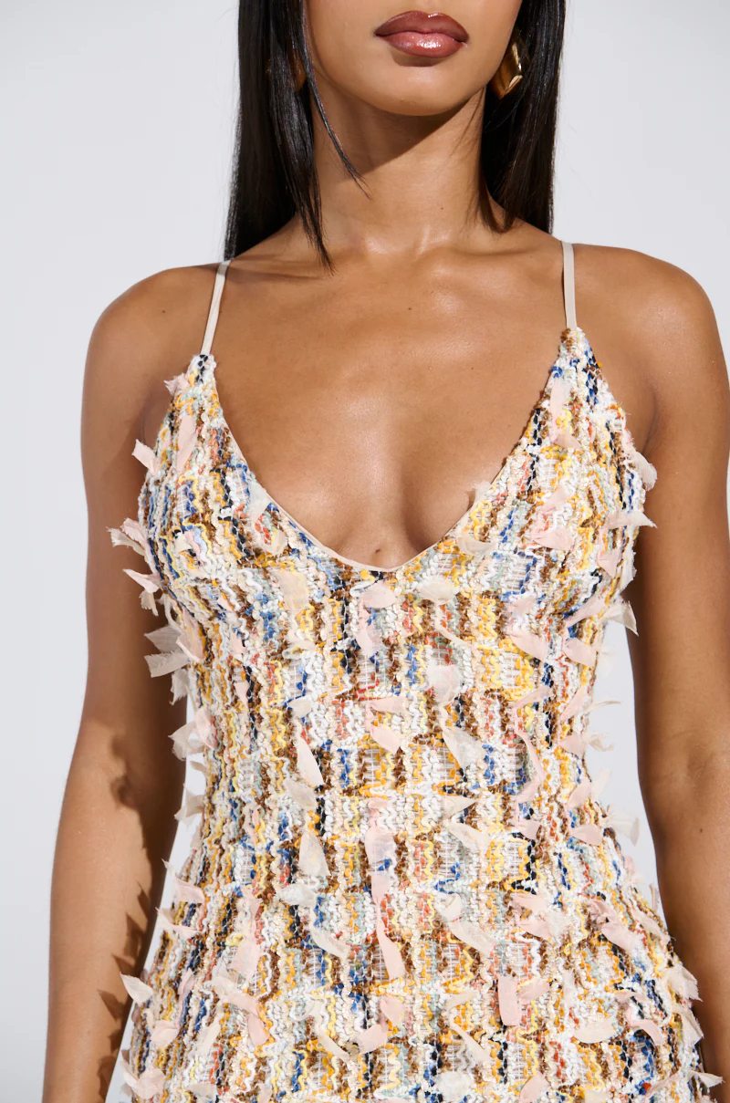 RHODES TEXTURED MINI DRESS - Image 8