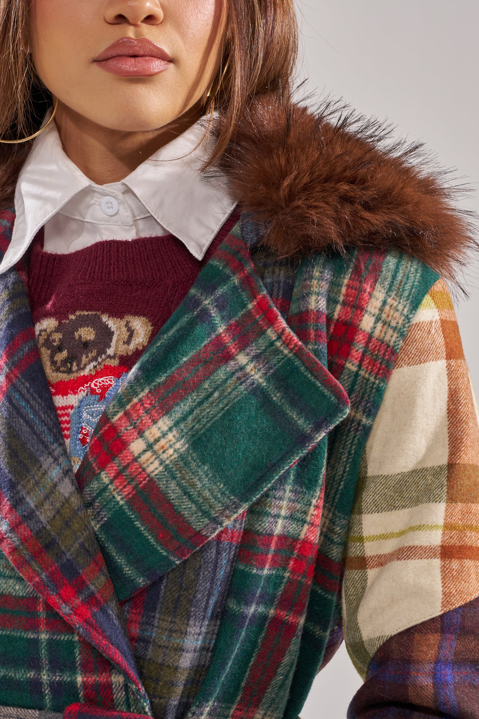 RILEY PATCHWORK TRENCH - Image 10