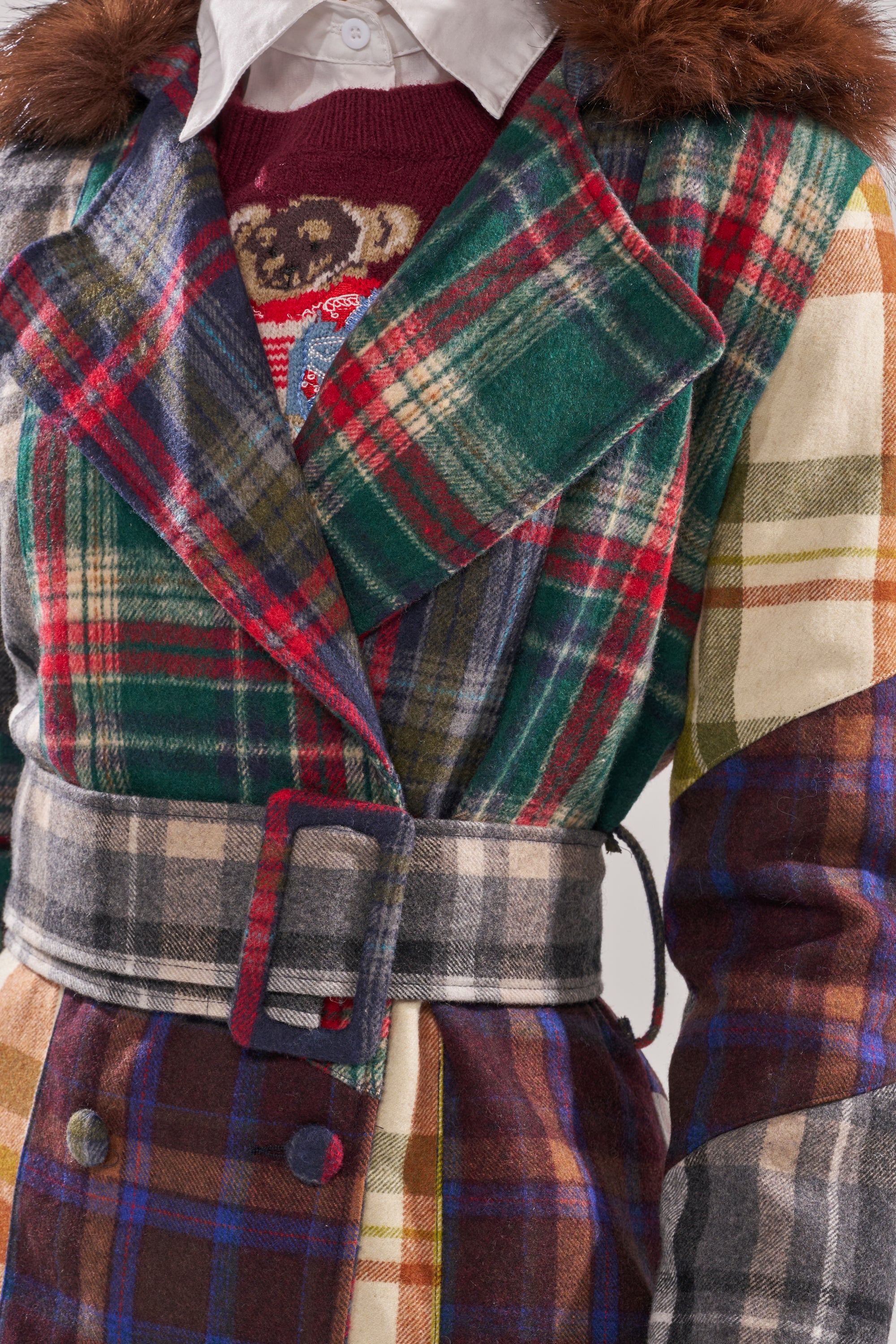 RILEY PATCHWORK TRENCH - Image 9