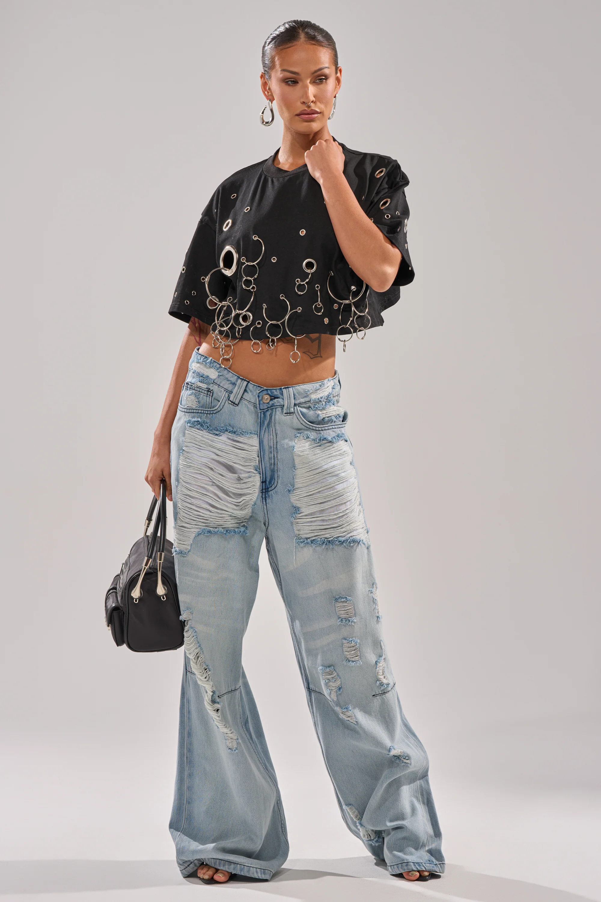 RING AROUND ME CROPPED TEE - Image 5