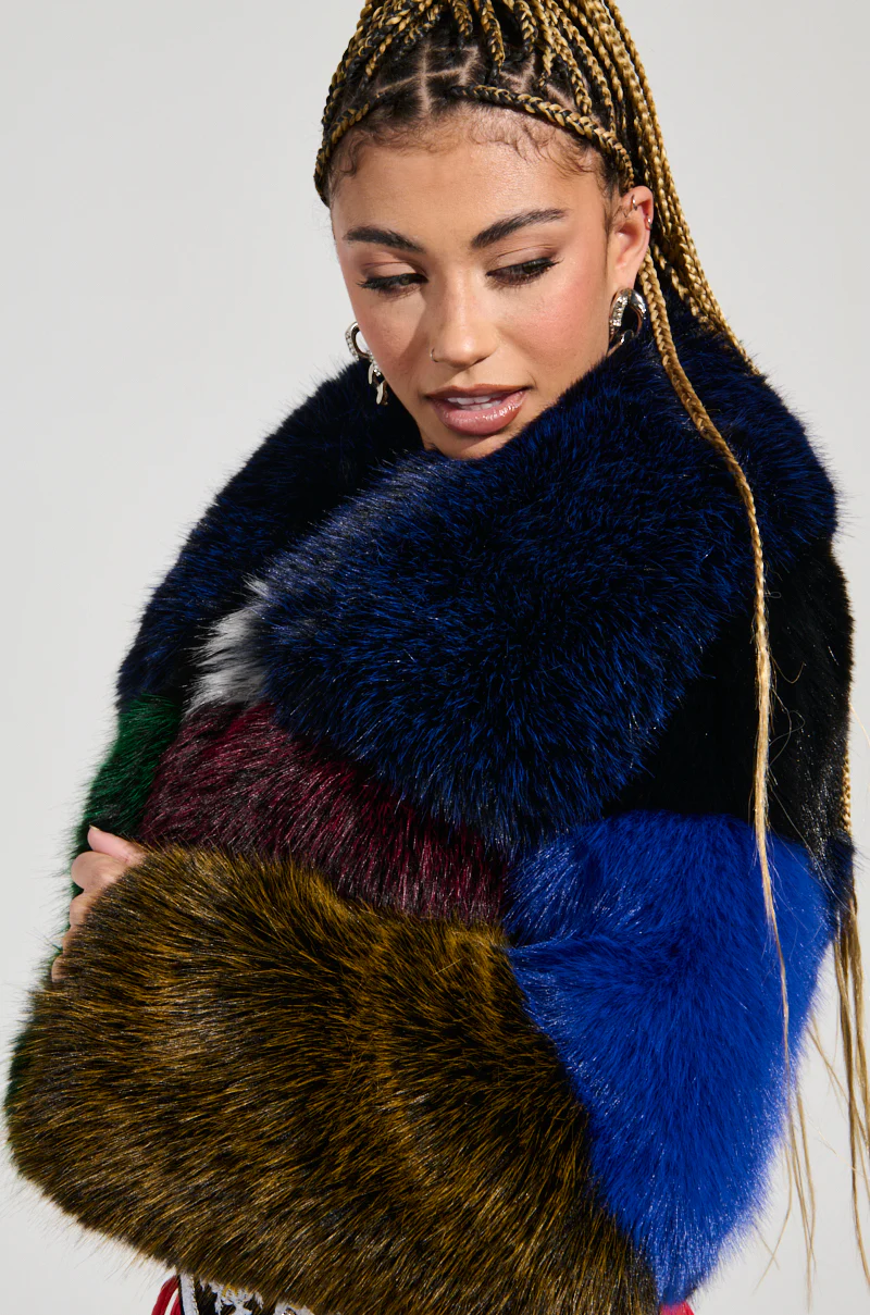 RIOT PATCHWORK FAUX FUR - Image 7