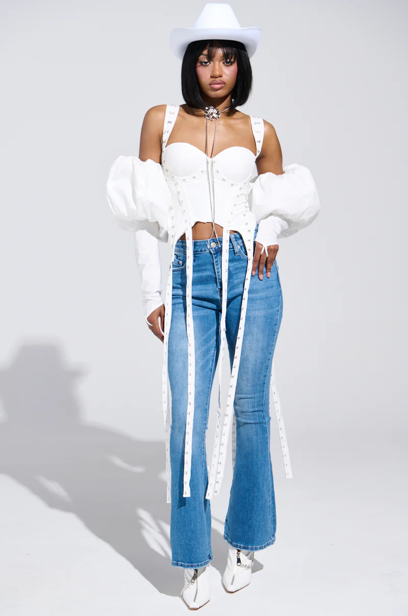 RIP YOU OFF BOOTCUT JEANS - Image 8