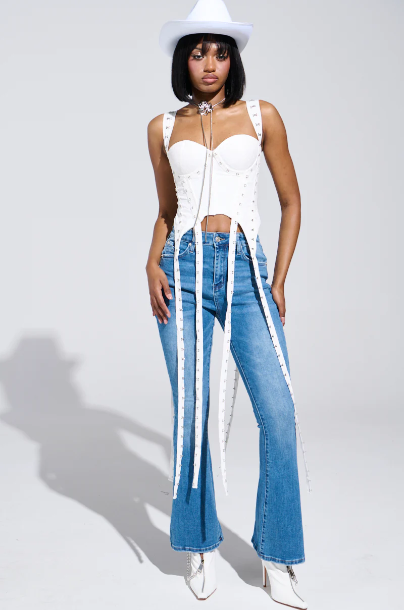 RIP YOU OFF BOOTCUT JEANS - Image 9