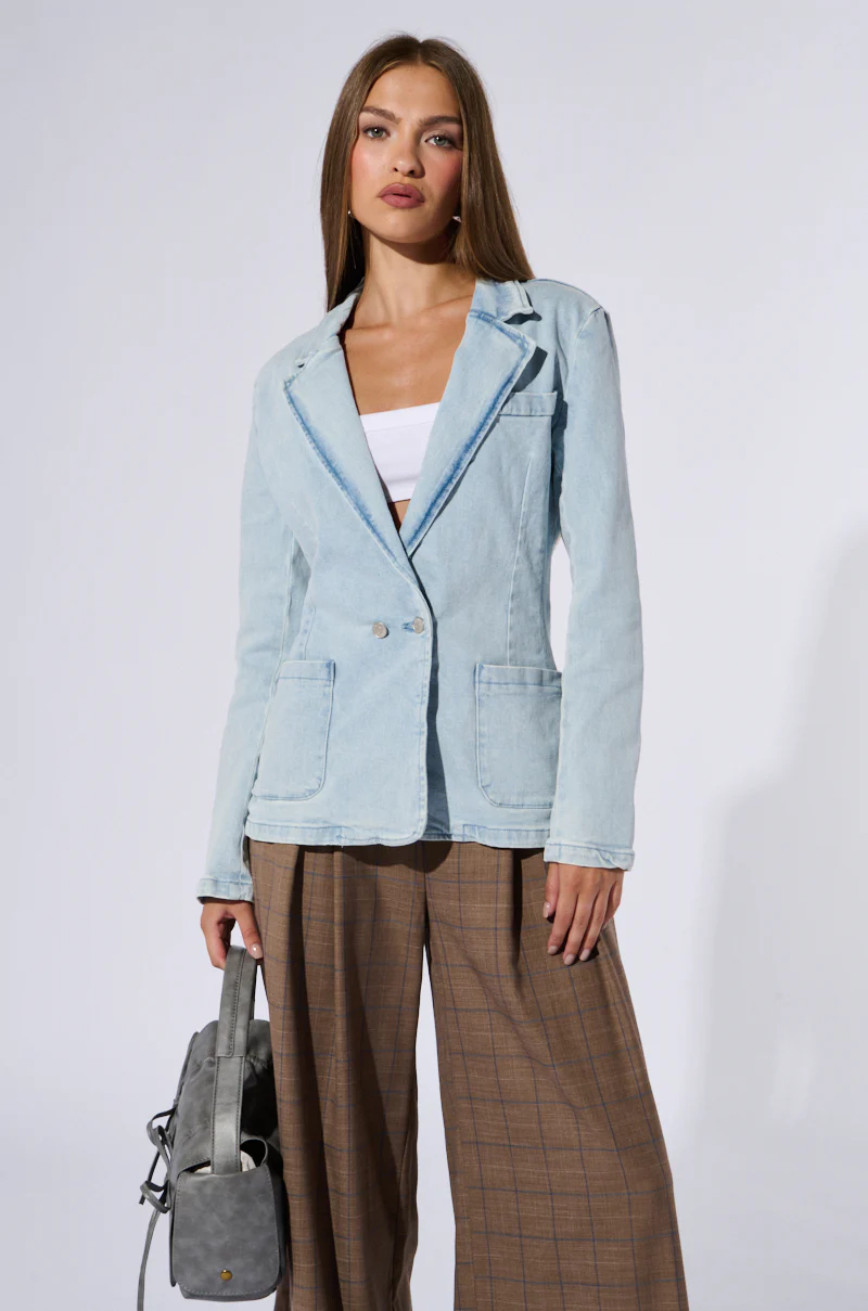 ROBYN DENIM BLAZER - Image 3