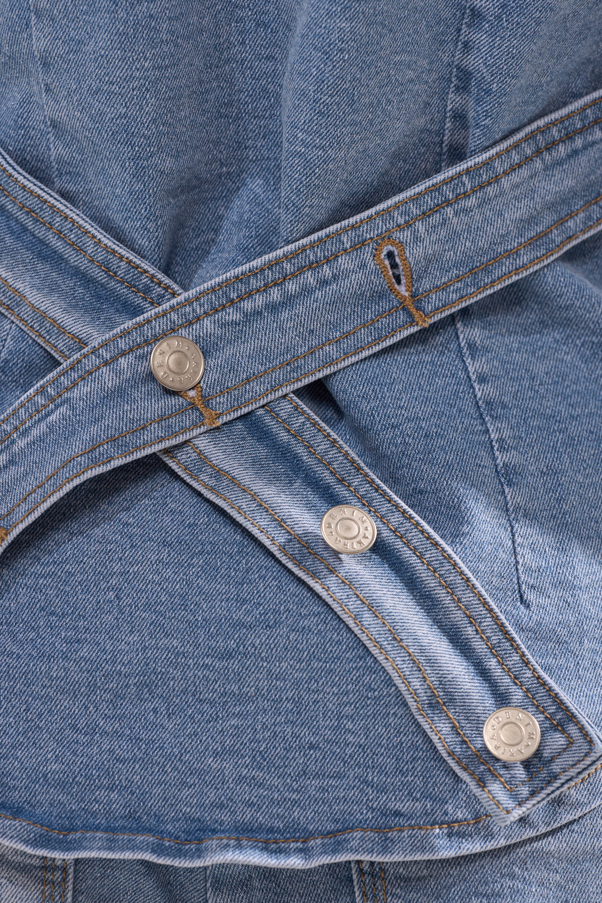 ROCK MY WORLD DENIM BUTTON DOWN - Image 11