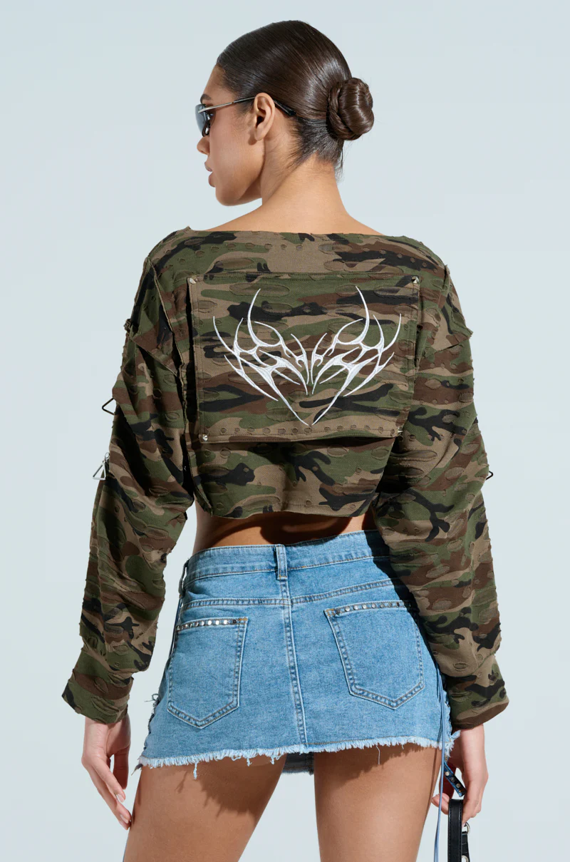 ROCKSTAR CAMO TOP - Image 4