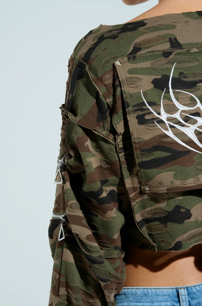 ROCKSTAR CAMO TOP - Image 8