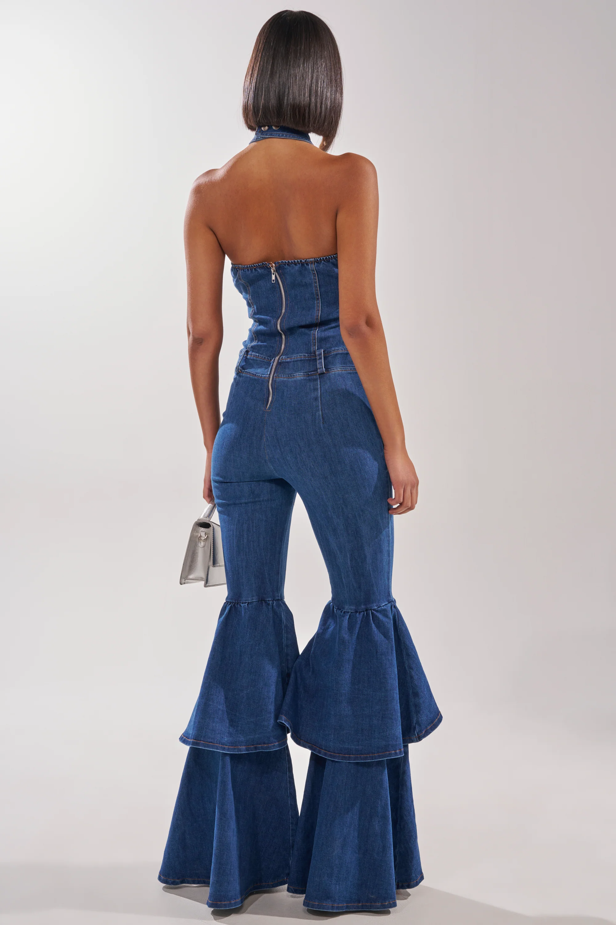 RODEO REBEL DENIM JUMPSUIT - Image 5