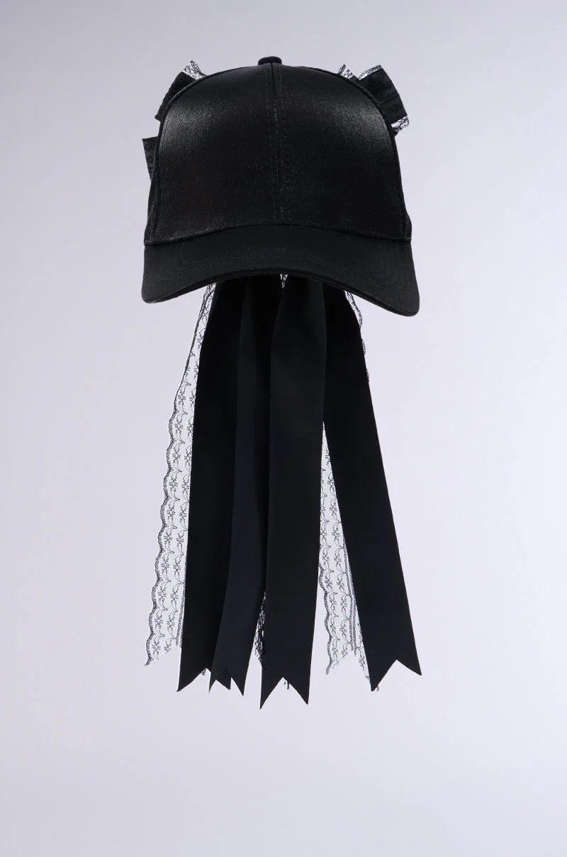 ROSA LACE BOW SNAPBACK - Image 3