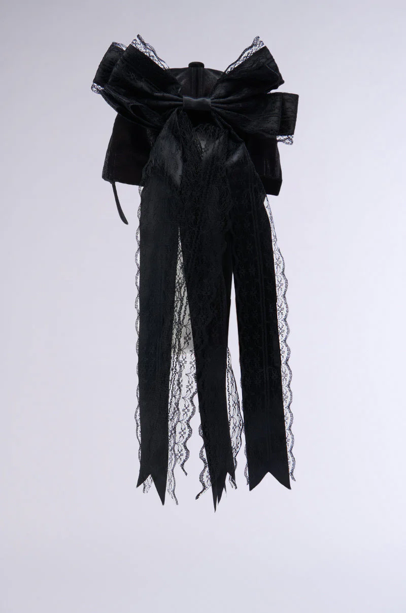 ROSA LACE BOW SNAPBACK - Image 6