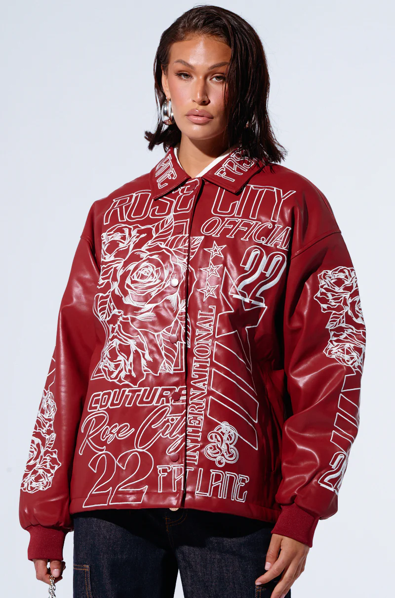 ROSE CITY EMBROIDERED BOMBER - Image 4