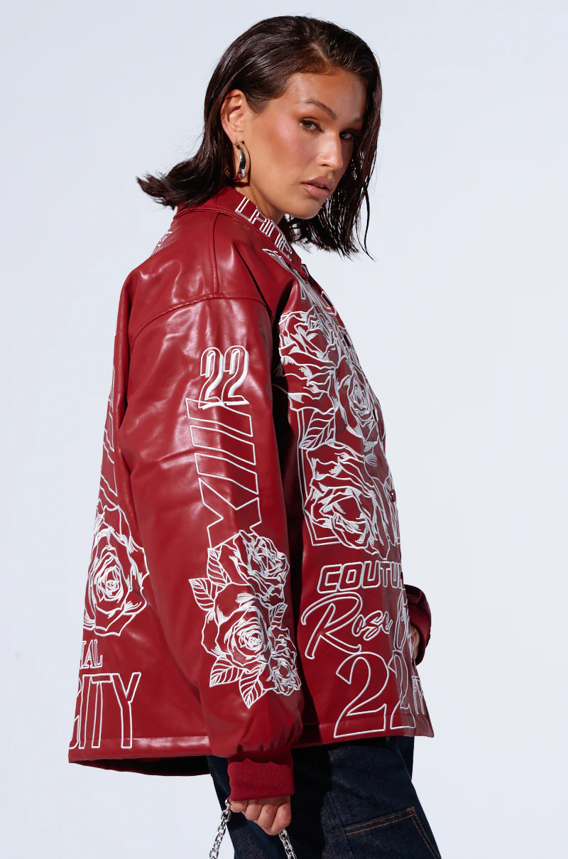 ROSE CITY EMBROIDERED BOMBER - Image 5