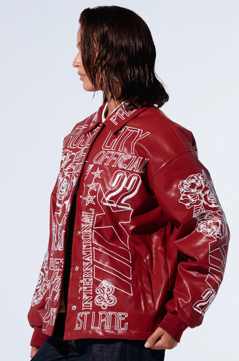 ROSE CITY EMBROIDERED BOMBER - Image 6